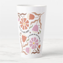 Life Is A Balance Of Holding Boho Wildflower Quote