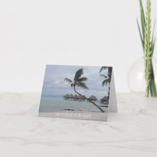 Life is Better at the Beach Notecard Karte