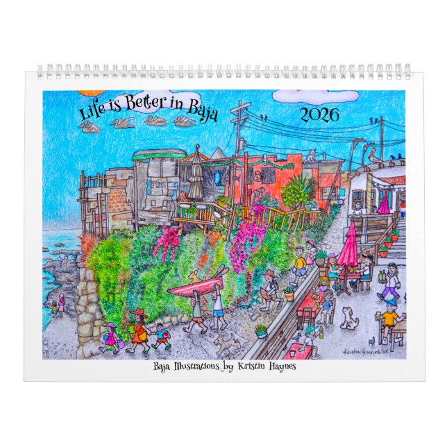 Life is better in Baja Calendar Kalender (Titelbild)