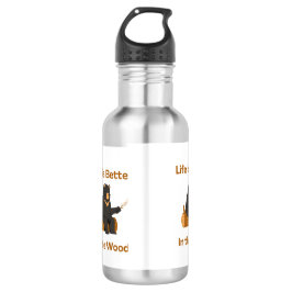 Life is Better in the Woods on a  Edelstahlflasche