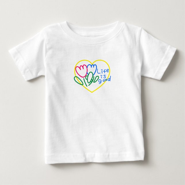 life is good baby t-shirt (Vorderseite)