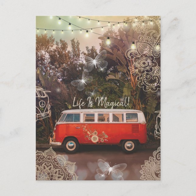 Life is Magical Postkarte (Vorderseite)