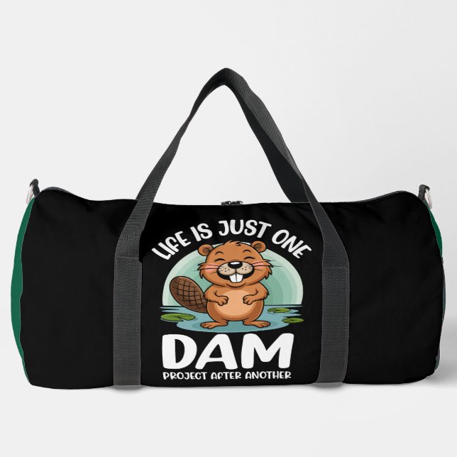 Life Is One Dam Project Duffle Bag (Vorderseite)