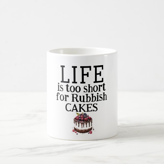 LIFE Is Too Short Coffee Mug Kaffeetasse (Mittel)