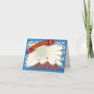 LIFE IST EIN ZIRKUS-Dankeskarte Dankeskarte