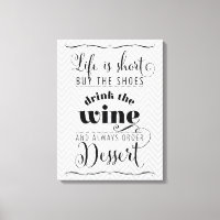 LIFE IST KURZE moderne Typografie motivierend grau