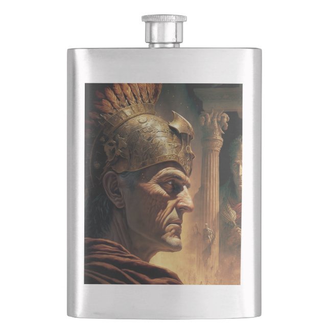 Life of Nicias and Crassus Flachmann (Vorderseite)