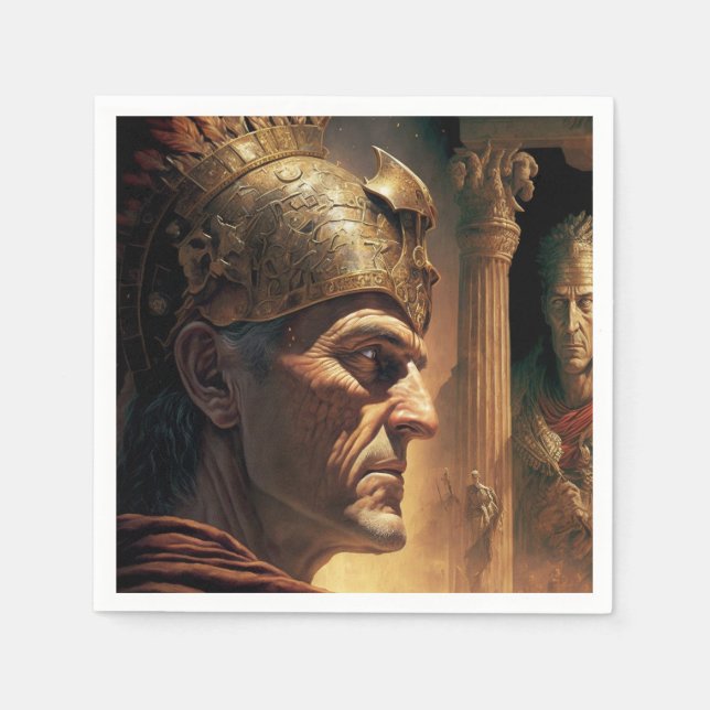 Life of Nicias and Crassus Serviette (Vorderseite)