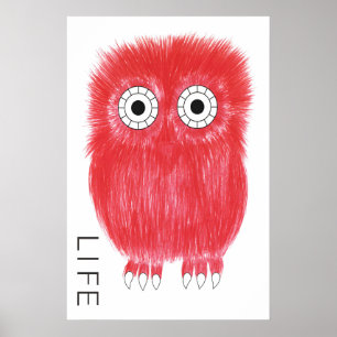 LIFE Poster  Mattes Kunstplakat. Japanischer Künst