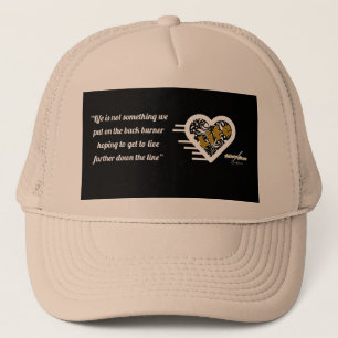 Life Quote Cap von der Dichterin Adiela Akoo Truckerkappe