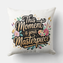 Life Quote Decorative Throw Pillow Kissen