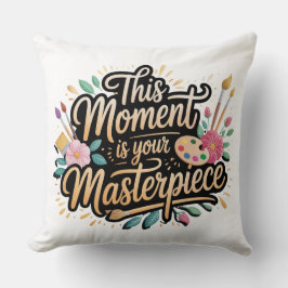 Life Quote Decorative Throw Pillow Kissen