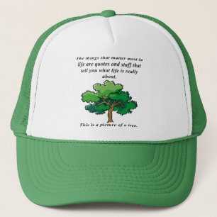 Life Quotes Funny Ball Cap Trucker Hat Truckerkappe