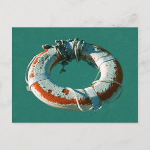Life Ring Art Foto Postkarte