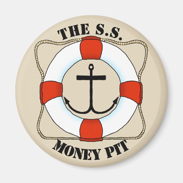 Life Saver & Anchor Magnet (Vorne)