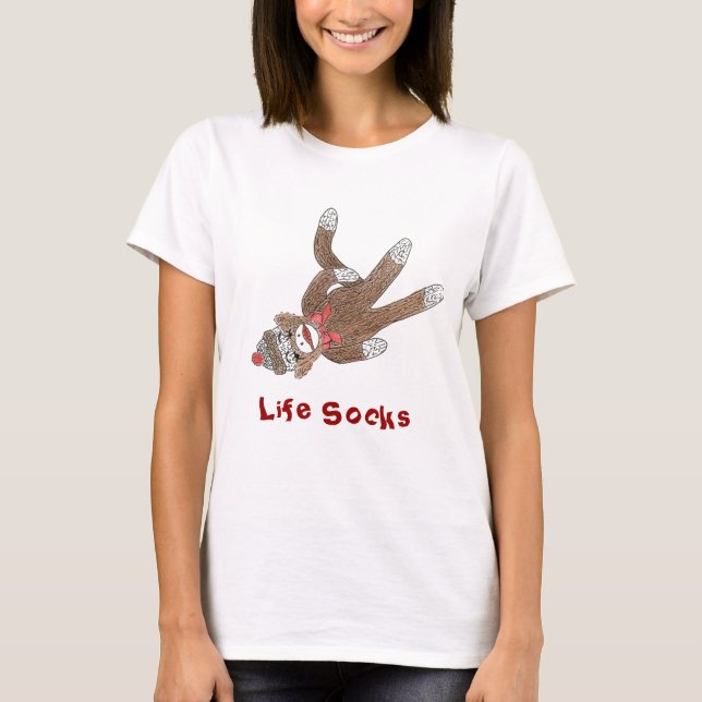 Life Socks Monkey Shirt (Vorderseite)