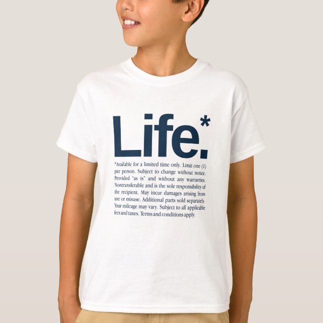 Life* T-Shirt (Vorderseite)