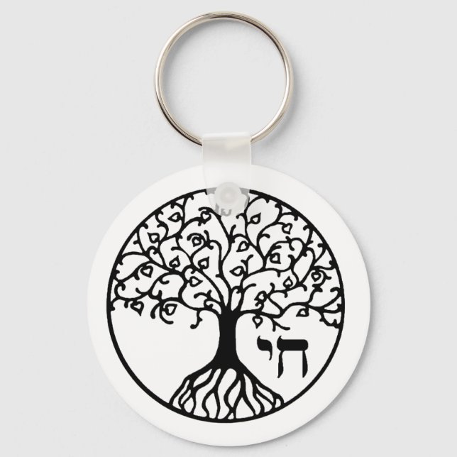 LIFE-TREE - Sefirah Schlüsselanhänger (Vorderseite)