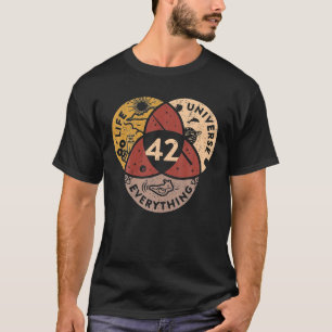 Life Universe Alles 42 Antworten auf Life T Shirt