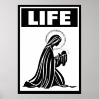 LIFE VIRGIN MARY BABY JESUS NATIVITY CATHOLIC