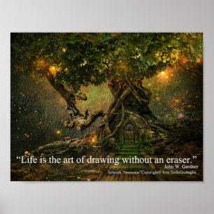 Life-Zitat-Poster Poster