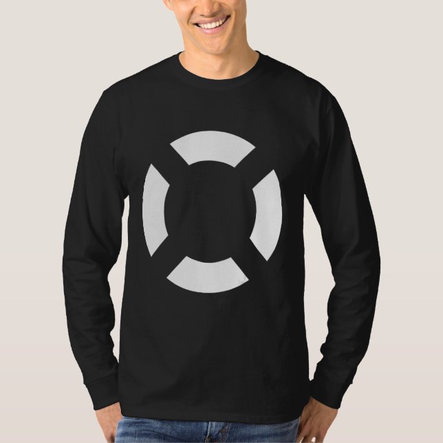 Lifebuoy Kostüm Cool Easy Halloween 2022 Erwachsen T-Shirt (Vorderseite)