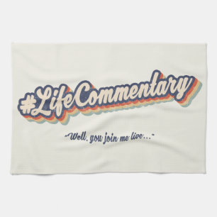 #LifeKommentar "Nun, du bist live dabei..." Geschirrtuch