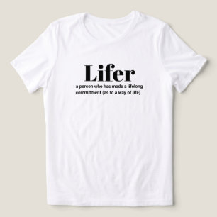 "Lifer"-Definitions-T-Shirt Tri-Blend Shirt