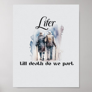 Lifer Print, papier affiche de valeur (semi-brilla