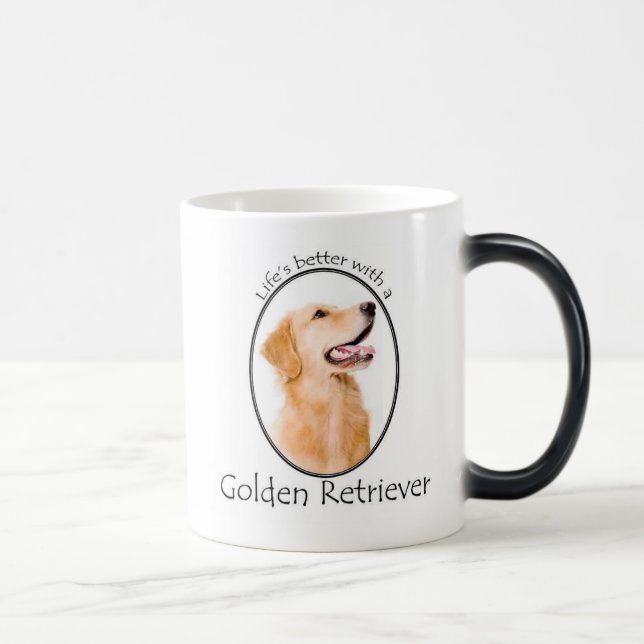 Lifes Better Golden Morphing Mug (Droite)