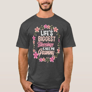 Lifes Größter Segen nennt mich Granny Funny T-Shirt