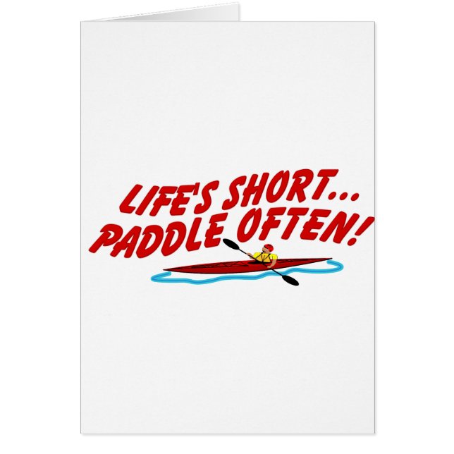 Lifes kurzes Paddel häufig (Vorne)