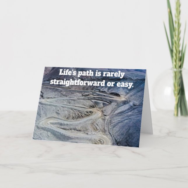 Life's path. karte (Vorderseite)