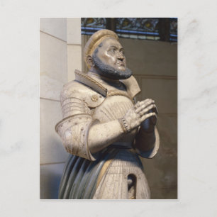 Lifesize Alabaster Statue des Regisseurs Postkarte