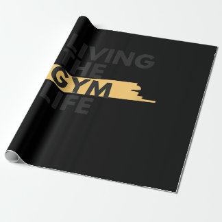 Lifestyle Apparel Living Gym Life Geschenkpapier