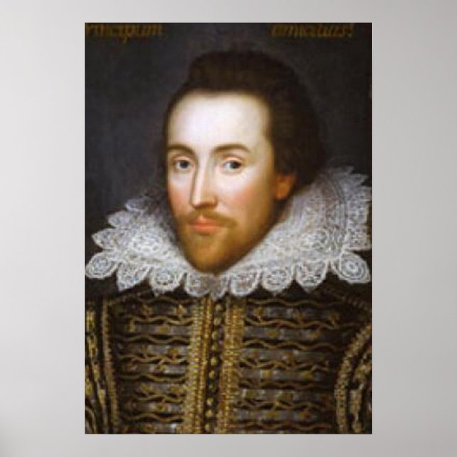 Lifetime Portrait von Shakespeare Poster (Vorne)
