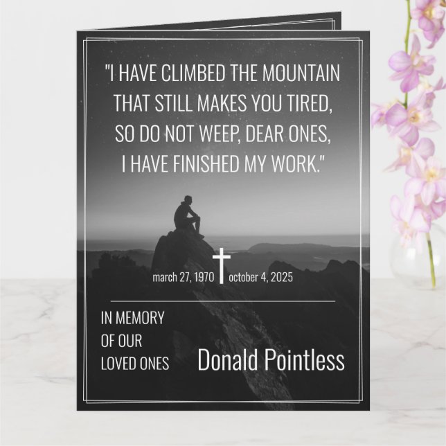 Lifeworks Karte (Orchidee)