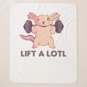 Lift ein kleines Axolotl-Wortspiel für Fitness Spo Sherpadecke