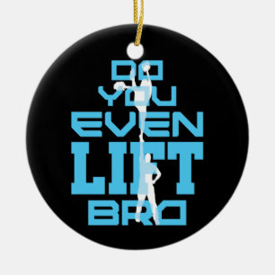 Lift ihr sogar Bro Funny Cheleading Men? Keramik Ornament