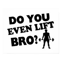 Lift ihr sogar Bro?