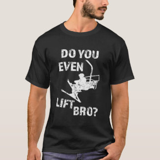 Lift man sogar Bro Ski Hoodie Sweater S T-Shirt