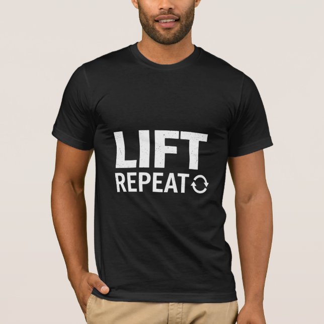 LIFT  REPEATO T-Shirt (Vorderseite)