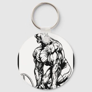 LIFT TIL' YOU PUKE BODYBUILDING LOGO SCHLÜSSELANHÄNGER