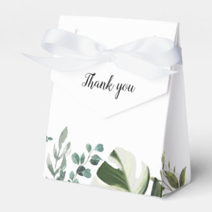 LIFY Botanical Eukalyptus Blätter Wedding Geschenkschachtel