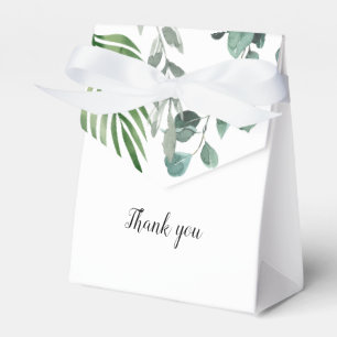 LIFY Botanical Eukalyptus Blätter Wedding Geschenkschachtel