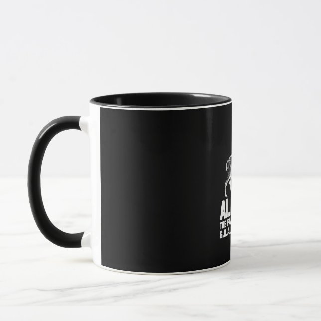 Liga Champion Fantasy Football Goat Geschenk Tasse (Links)