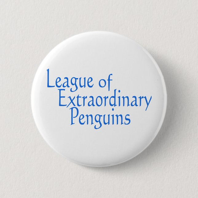 Liga der außergewöhnlichen Pinguine 3 Button (Vorderseite)