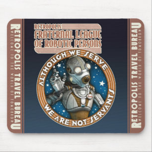 Liga der Roboterpersonen-Mausunterlage Mousepad