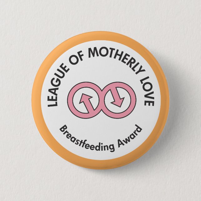 Liga des Motherly Liebe-Knopfes Button (Vorderseite)