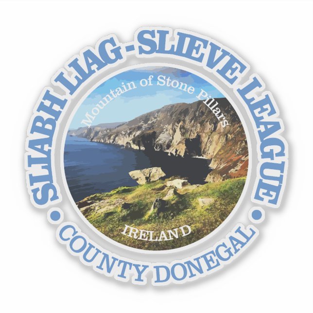 Liga Slieve (rd) Aufkleber (Vorderseite)